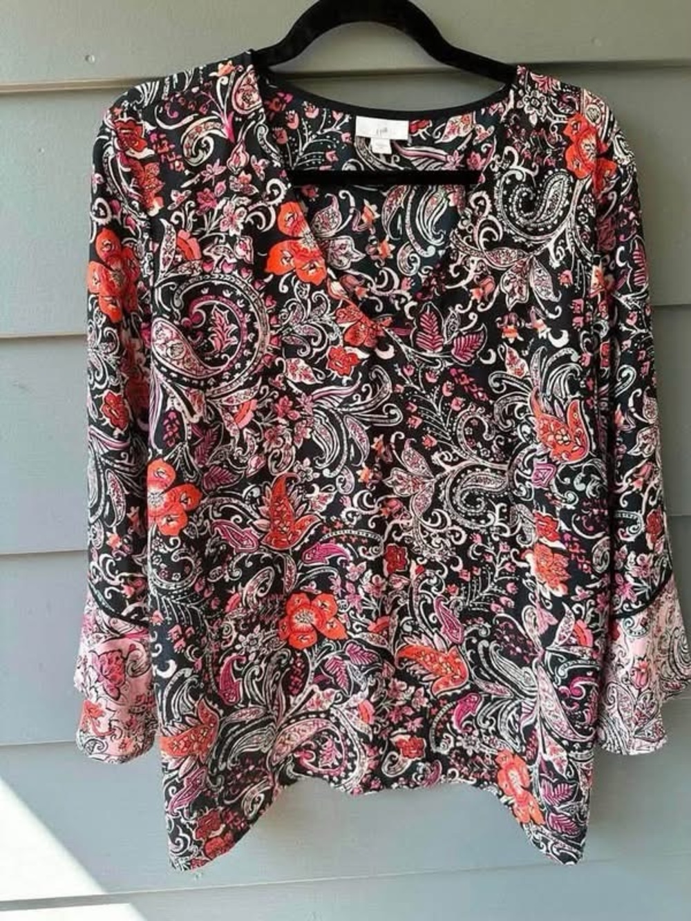 J. Jill sz XL multicolor floral blouse